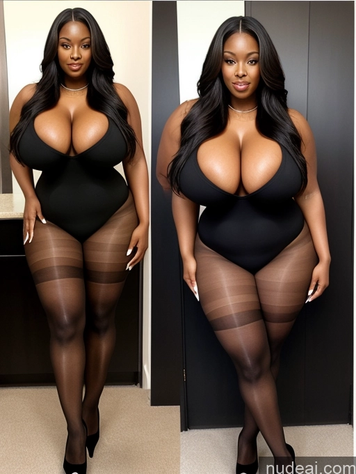 related ai porn images free for Woman Huge Boobs Perfect Boobs Big Ass Thick Big Hips Perfect Body 30s Black Hair Long Hair African High Heels Dress Pantyhose Cleavage