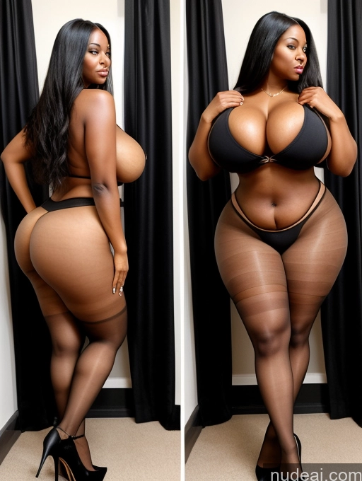 related ai porn images free for Woman Huge Boobs Perfect Boobs Big Ass Thick Big Hips Perfect Body 30s Black Hair Long Hair African High Heels Dress Pantyhose Cleavage Alternative Detailed