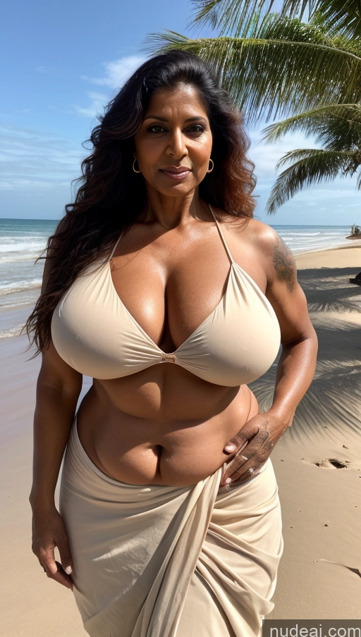 related ai porn images free for Milf Huge Boobs Beautiful Tattoos Muscular Big Ass Thick Big Hips Tall Long Hair Dark Skin 60s Serious Ginger Indian Blouse Sexy Face Sari T-pose Close-up View Beach