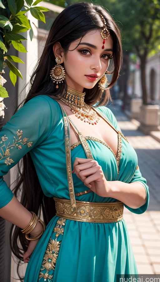 Woman Indian Beautiful Pakistani Dress Delhi Detailed