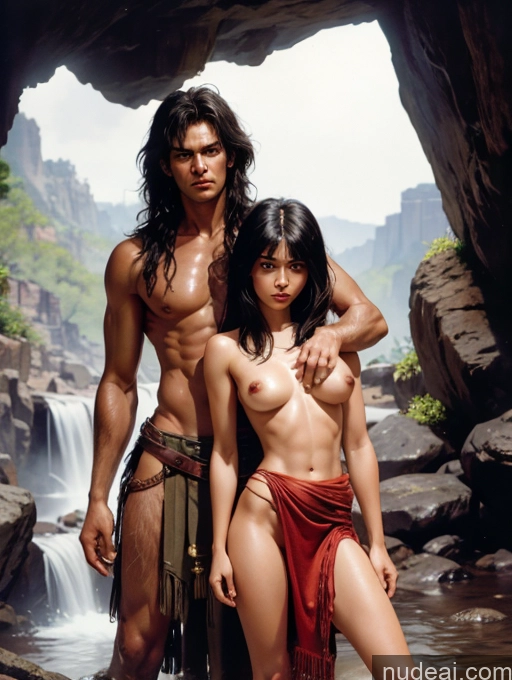 related ai porn images free for Woman + Man Two Small Tits Skinny Abs Tanned Skin Dark Skin Sad Seductive Black Hair Bangs Native American Cave Long Skirt Tribal Topless Art By Boris Vallejo Boris Vallejo Art Style Fr4z3tt4 Breast Grab, Cowgirl Position, Girl On Top, Straddling, Grabbing, Sex, Vaginal Waterfall Forest Cowgirl Outfit