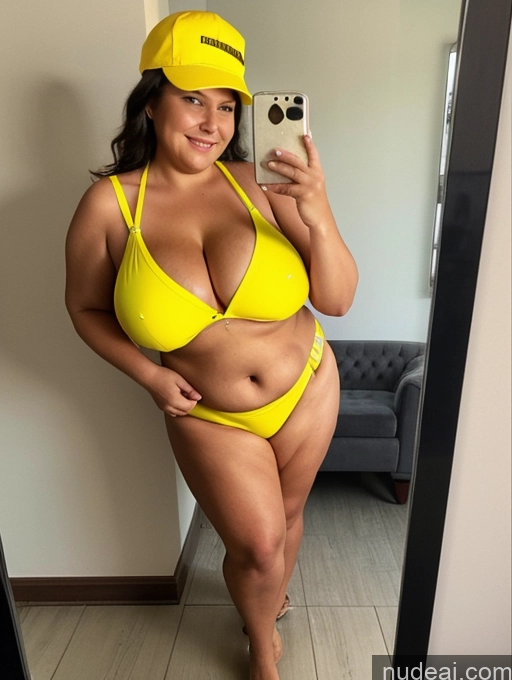 related ai porn images free for Milf One Busty Huge Boobs Chubby Fat Thick Tanned Skin 70s Brazilian Front View Microkini Thong Maid Construction Worker