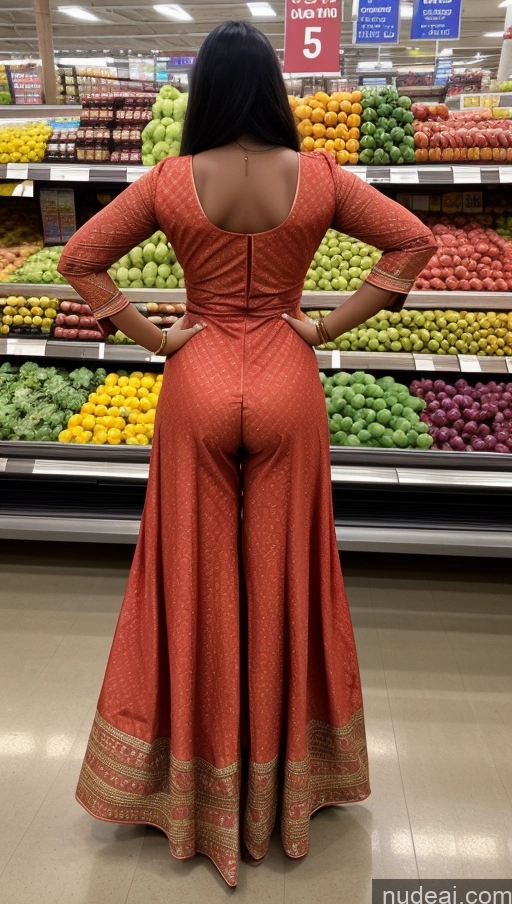 related ai porn images free for Two Small Tits Big Ass Thick Big Hips Dark Skin Oiled Body 18 Indian Back View T-pose Salwar Traditional Alternative Detailed Grocery Fat Blouse