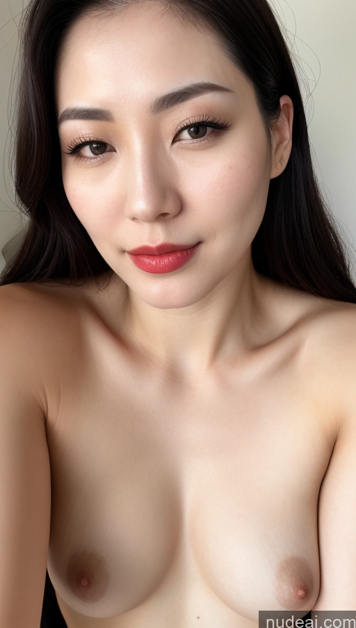 related ai porn images free for Woman One Beautiful Lipstick Fairer Skin 30s Black Hair Skin Detail (beta) Close-up View Small Tits Korean Slicked