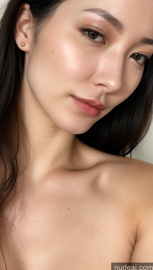 related ai porn images free for Woman One Small Tits Beautiful Lipstick 30s Black Hair Slicked Korean Fairer Skin Close-up View Skin Detail (beta)