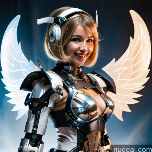 related ai porn images free for One Transparent Partially Nude Perfect Boobs Front View Laughing Angel Brunette 30s Portuguese Happy Pixie SSS: A-Mecha Musume A素体机娘 Perfect Body Bimbo Superhero Sci-fi Armor SuperMecha: A-Mecha Musume A素体机娘