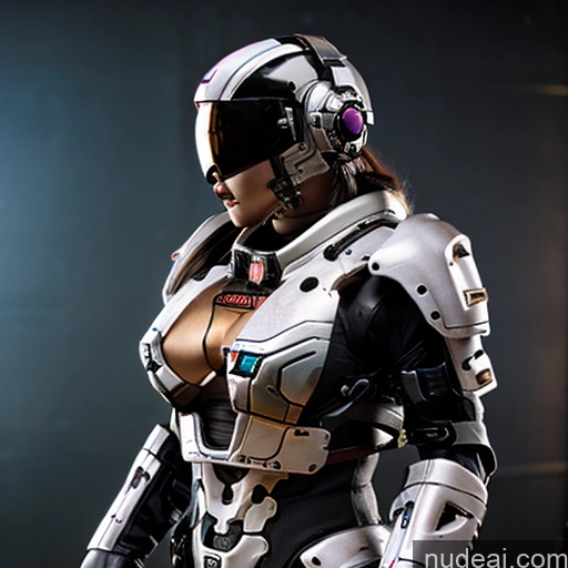 related ai porn images free for Cyberpunk Science Fiction Style Dream Mecha Girl 1girl One Perfect Boobs 30s Mecha Armor