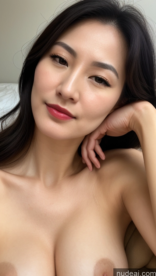 related ai porn images free for Woman One Small Tits Beautiful Lipstick Fairer Skin Close-up View Korean Black Hair Slicked Detailed Skin Detail (beta) 40s