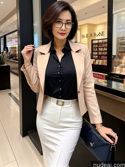 related ai porn images free for Milf Perfect Boobs Beautiful Glasses Perfect Body 60s Seductive Pixie Chinese Mall Blouse Casual Jacket Professor Secretary Shirt Stylish Suit Cleavage Detailed Sexy Face