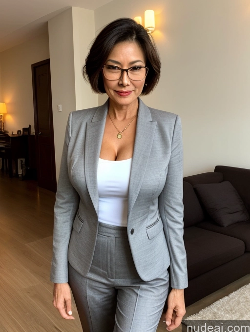 related ai porn images free for Milf Perfect Boobs Beautiful Glasses Perfect Body 50s Seductive Pixie Chinese Party Blouse Casual Jacket Professor Secretary Shirt Stylish Suit Cleavage Detailed Sexy Face