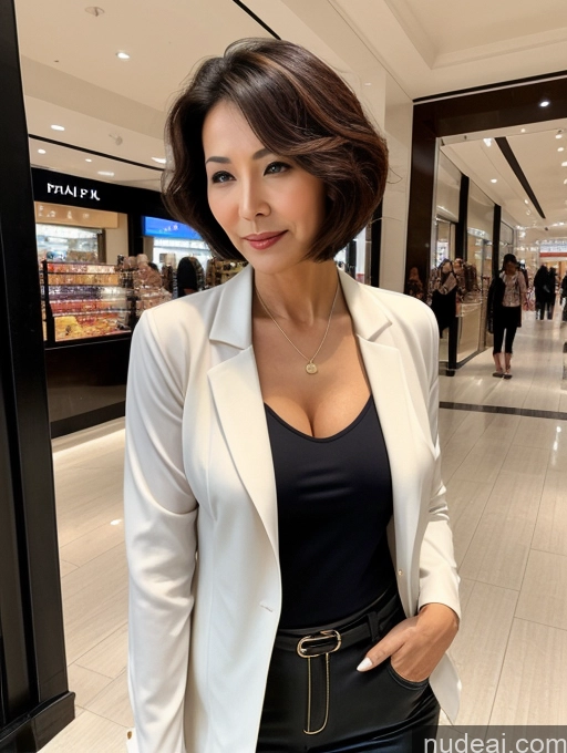 related ai porn images free for Milf Two Perfect Boobs Beautiful Perfect Body Short Hair 70s Chinese Mall Blouse Bra Casual Jacket Professor Secretary Shirt Stylish Suit Cleavage Detailed Sexy Face