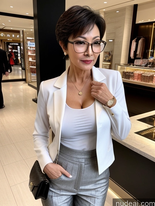 related ai porn images free for Milf Perfect Boobs Beautiful Glasses Perfect Body 60s Seductive Pixie Chinese Mall Blouse Casual Jacket Professor Secretary Shirt Stylish Suit Cleavage Detailed Sexy Face