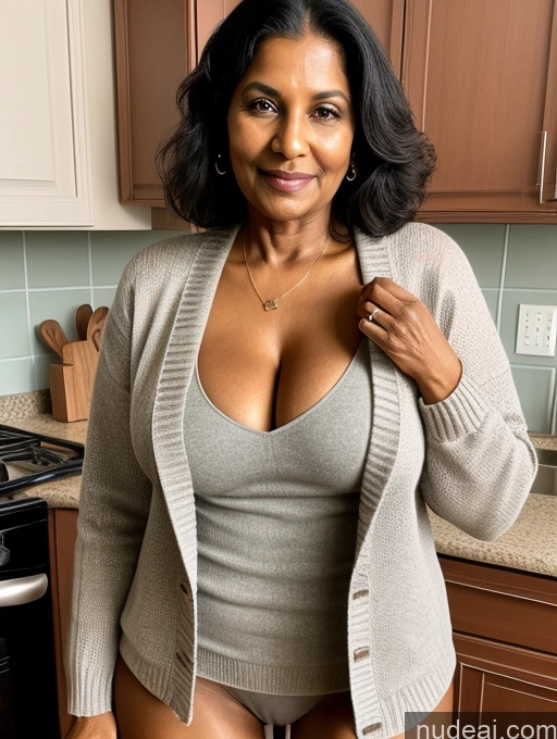 related ai porn images free for Milf Two Perfect Boobs Perfect Body Dark Skin 70s Indian Kitchen Jacket Jeans Professor Secretary Stylish Sweater Cleavage Partially Nude Detailed