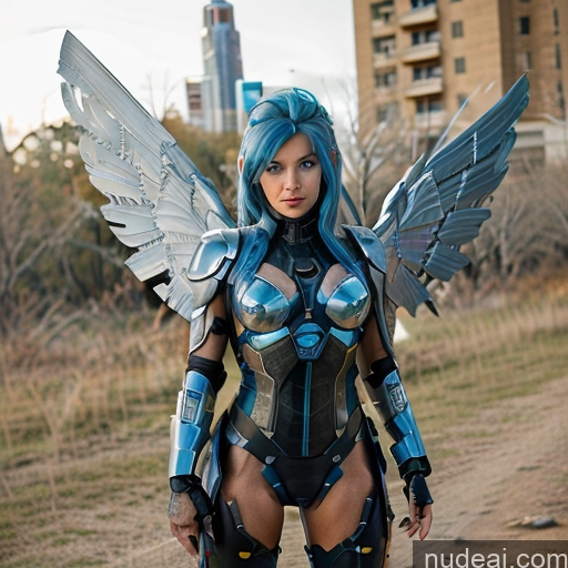 related ai porn images free for Muscular Mech Suit Sci-fi Armor Superhero Deep Blue Eyes Super Saiyan 4 Super Saiyan 30s Woman Perfect Boobs Straight Blue Hair Perfect Body Small Tits Transparent Science Fiction Style Front View Cyberhelmet V3 Partially Nude Has Wings Suspender Belt Angel