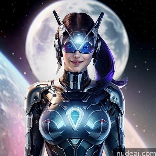 related ai porn images free for Deep Blue Eyes Art By Mooncryptowow Superhero 30s Ahegao Happy Space Suit Transparent Cyborg Perfect Boobs Sci-fi Armor Diamond Jewelry Purple Hair Ponytail Partially Nude Cyberhelmet V3 Persian Niqab