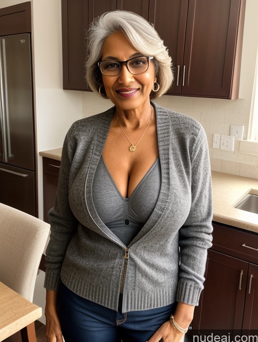 related ai porn images free for Milf Two Perfect Boobs Perfect Body Dark Skin 70s Indian Kitchen Jacket Jeans Professor Secretary Stylish Sweater Cleavage Partially Nude Detailed