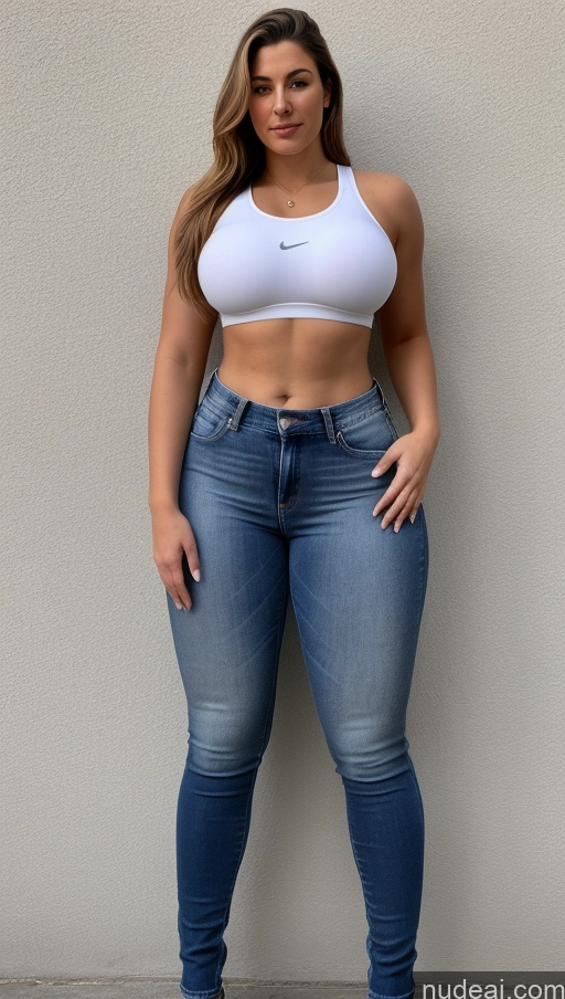 related ai porn images free for Athlete Big Ass Big Hips Jeans Perfect Boobs Front View