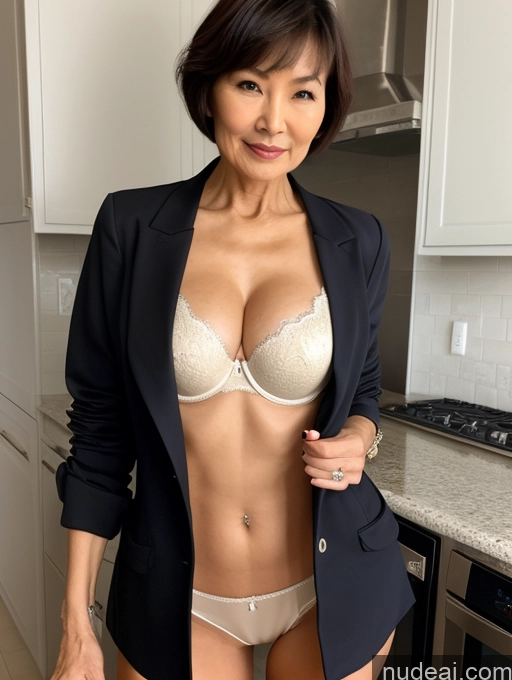 related ai porn images free for Milf Perfect Boobs Beautiful Perfect Body Short Hair 70s Chinese Kitchen Spreading Legs Bra Jacket Professor Secretary Stylish Suit Cleavage Partially Nude Detailed Sexy Face