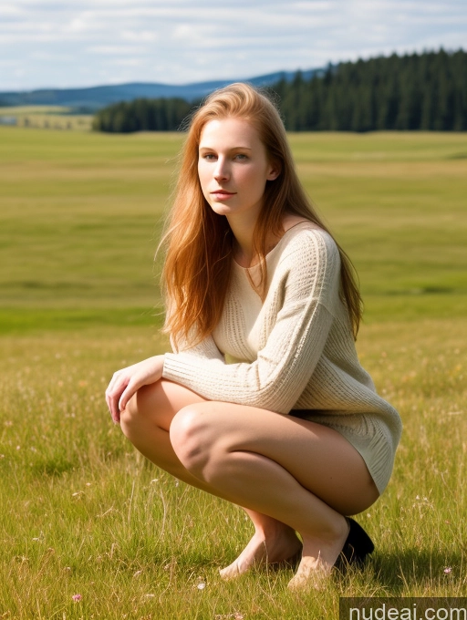 related ai porn images free for One 18 Small Tits Skinny Ginger Long Hair Swedish Nude Short Long Legs Fairer Skin Meadow Squatting Sweater Front View