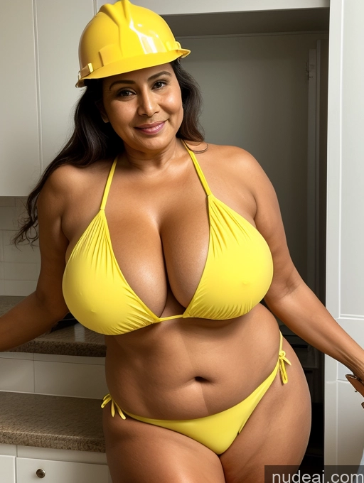 related ai porn images free for Milf One Busty Huge Boobs Thick Tanned Skin 70s Indian Maid Microkini Thong Construction Worker