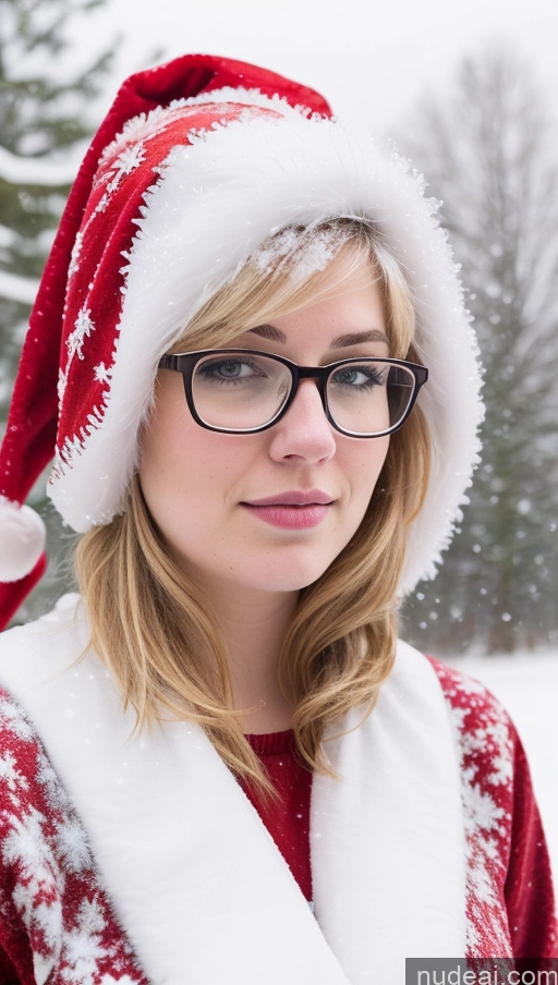 related ai porn images free for Small Tits Glasses Thick Chubby Big Hips Short Fairer Skin 18 Sexy Face Blonde Messy White Snow Santa