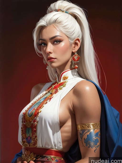 related ai porn images free for Tanned Skin Front View Traditional Art By Boris Vallejo Boris Vallejo Art Style Vietnamese White Hair