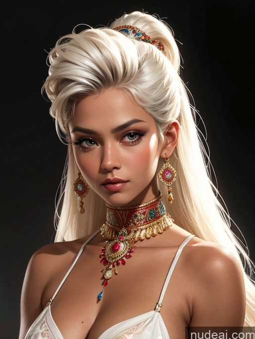 related ai porn images free for Tanned Skin Front View Traditional Art By Boris Vallejo Boris Vallejo Art Style White Hair Cleavage Indonesian