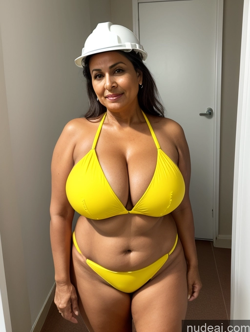 related ai porn images free for Milf One Busty Huge Boobs Thick Tanned Skin 70s Front View Microkini Thong Indian Construction Worker Hospital