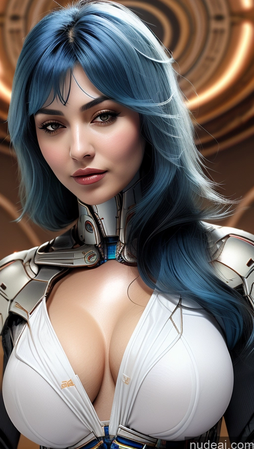 related ai porn images free for Busty Perfect Boobs Pubic Hair Tanned Skin Futuristicbot V2 Phoenixdress Huge Tits, Hard Nipples Blue Hair Persian