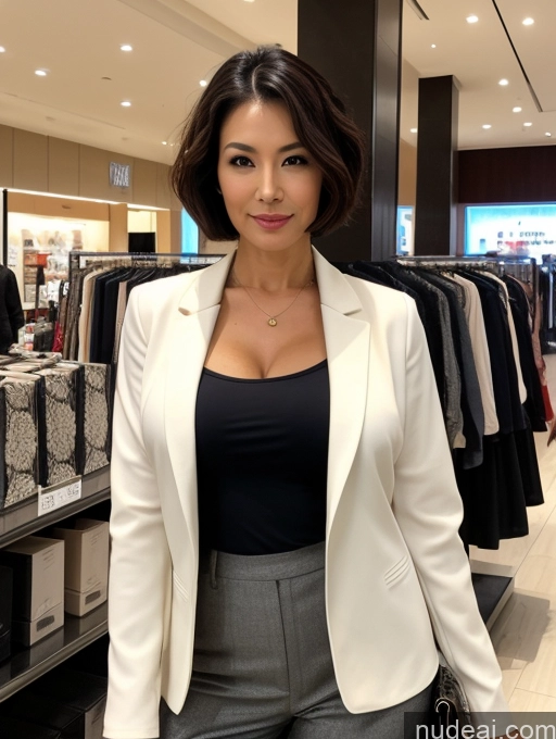 related ai porn images free for Milf Perfect Boobs Perfect Body Short Hair Chinese Mall Blouse Bra Casual Jacket Professor Secretary Shirt Stylish Suit Cleavage Detailed 40s