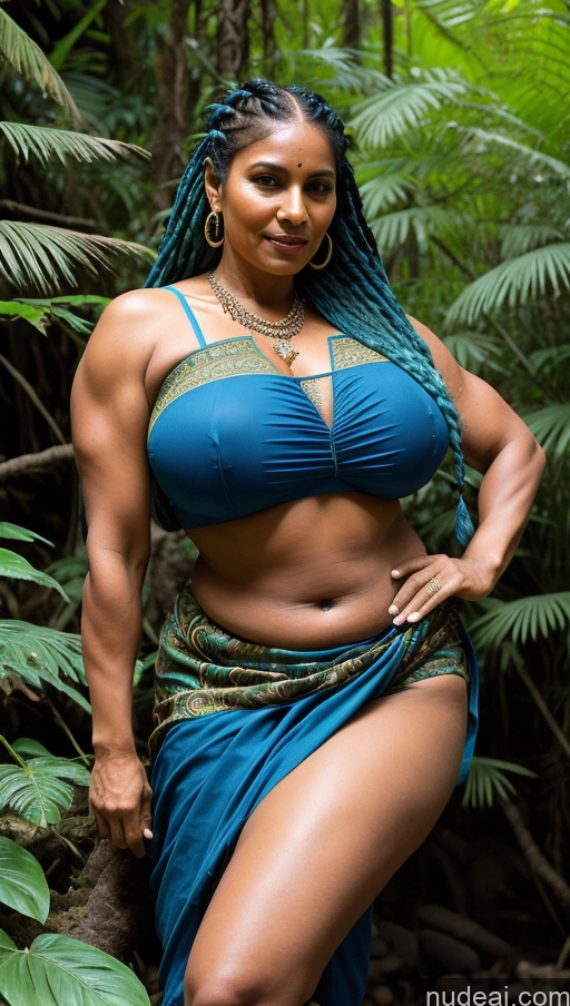 related ai porn images free for Milf Huge Boobs Muscular Big Ass Abs Thick Fat Big Hips Tall Dark Skin 60s Braided Blouse Sari Sexy Face Jungle Tattoos Indian Seductive Blue Hair Close-up View Jumping