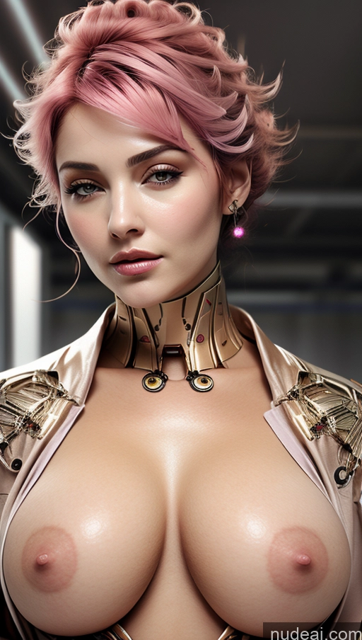 related ai porn images free for Busty Perfect Boobs Pubic Hair Tanned Skin Pink Hair Futuristicbot V2 Phoenixdress Huge Tits, Hard Nipples French