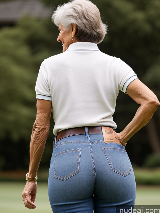 related ai porn images free for 70s Jeans Polo Back View Small Ass