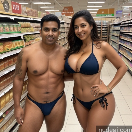 related ai porn images free for One Busty Huge Boobs Thick Tanned Skin 60s Indian Grocery Front View Microkini Thong Woman + Man