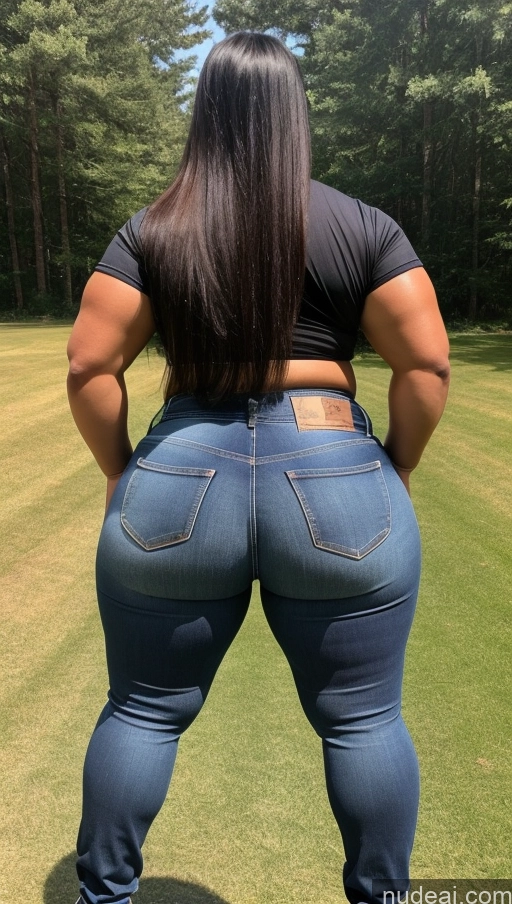 related ai porn images free for Big Ass Big Hips Athlete Jeans Long Hair