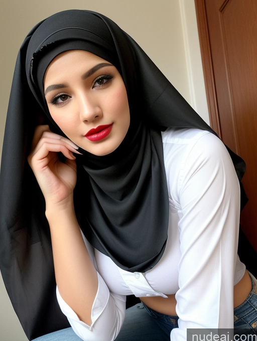 related ai porn images free for Sorority One Perfect Boobs Beautiful Lipstick Thick Short Perfect Body Fairer Skin 20s Indonesian Jeans Niqab Blouse