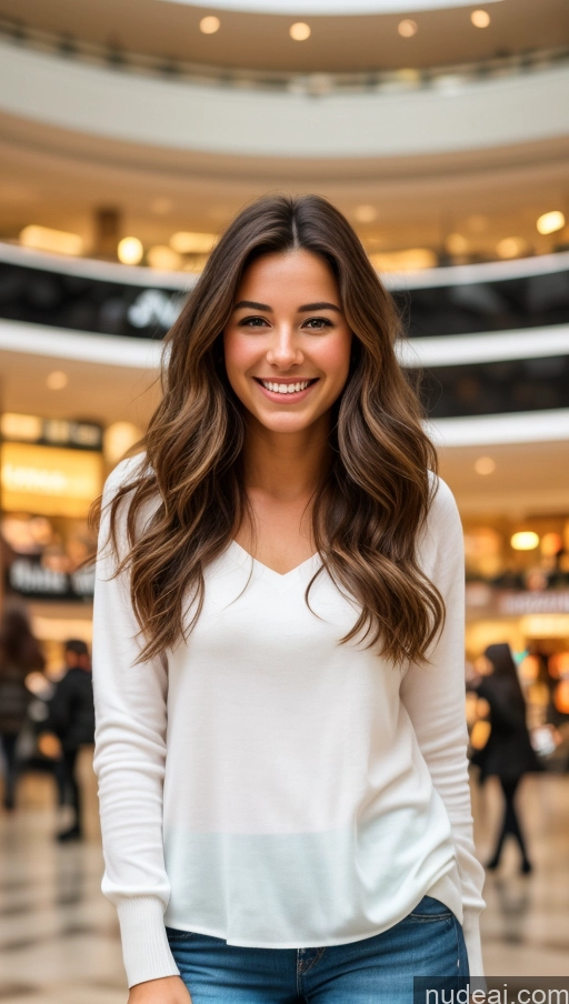 related ai porn images free for Woman Beautiful 18 Happy Long Hair German Mall Front View Stylish Bright Lighting One