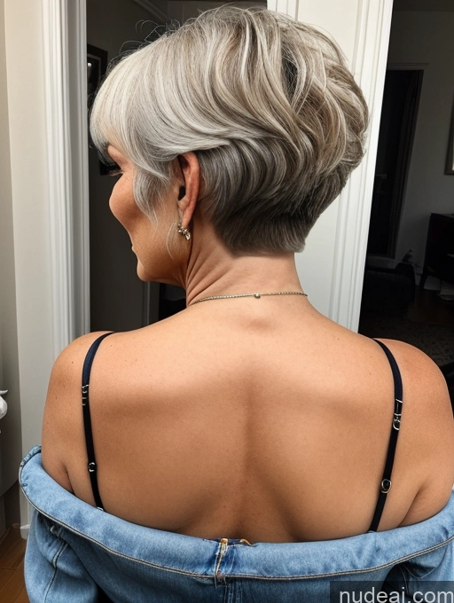 related ai porn images free for 80s Milf Jeans Pixie Back View