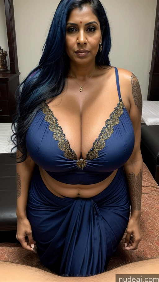 related ai porn images free for Milf Huge Boobs Beautiful Tattoos Big Hips Tall Long Hair Dark Skin 50s Front View Cleavage Thick Massage Indian Blue Hair Blouse Sari Hell Sexy Face Serious Big Ass