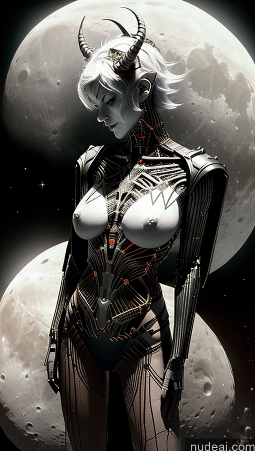 related ai porn images free for Perfect Boobs Pubic Hair Tanned Skin Green Hair Pixie French Moon Close-up View Halloween Futuristicbot V2 Huge Tits, Hard Nipples Succubus