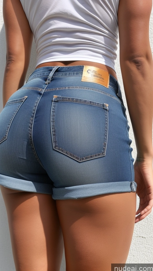 related ai porn images free for Big Ass Big Hips Athlete Jeans Short Shorts