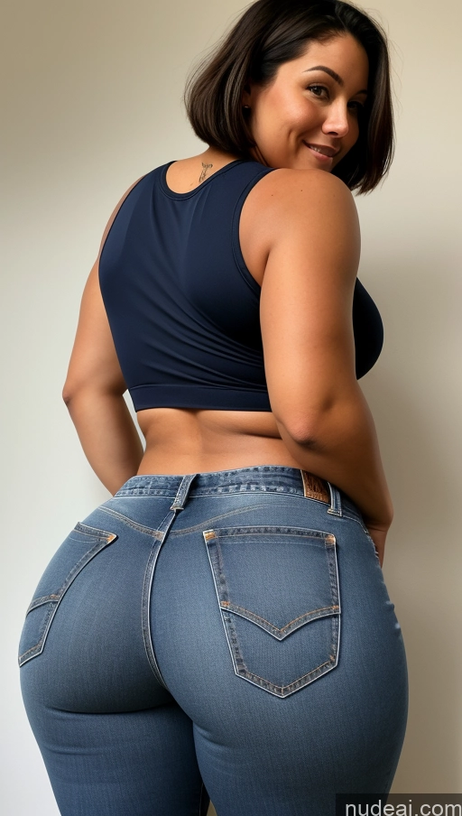 related ai porn images free for Big Ass Big Hips Athlete Jeans Bobcut