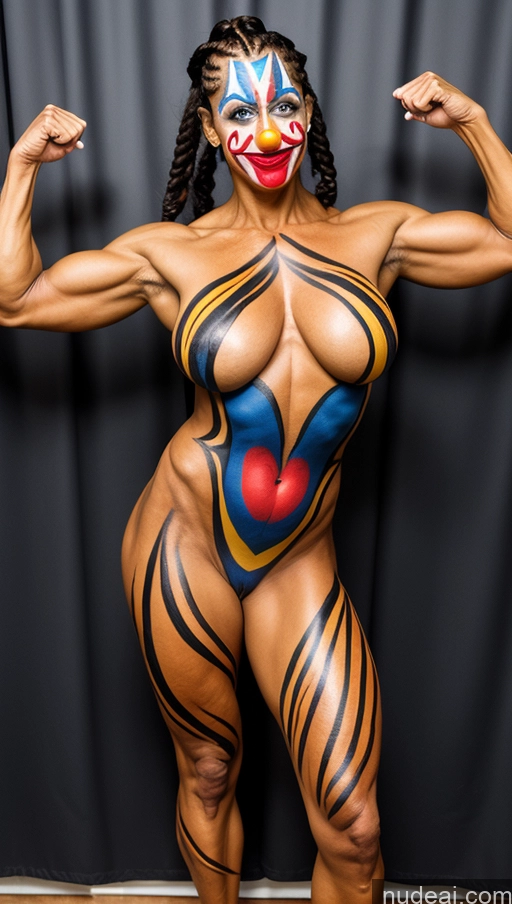 related ai porn images free for Milf Muscular Abs Big Ass Thick Dark Skin Pubic Hair Braided Bodypaint Superhero Big Hips Nude Black Hair Stage Perfect Boobs Tall 80s Clown