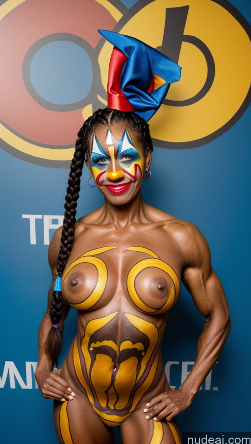 related ai porn images free for Milf Muscular Abs Big Ass Thick Dark Skin Pubic Hair Braided Bodypaint Superhero Big Hips Nude Black Hair Stage Perfect Boobs Tall 80s Clown