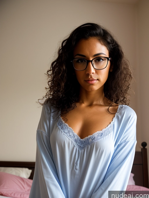 related ai porn images free for Model One Tanned Skin Short Skinny Small Ass Glasses Small Tits 18 Serious Black Hair Curly Hair Latina Bedroom Front View Blowjob Nightgown