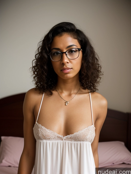 related ai porn images free for Model One Tanned Skin Short Skinny Small Tits Small Ass Glasses 18 Serious Black Hair Curly Hair Latina Bedroom Front View Blowjob Nightgown Jewelry