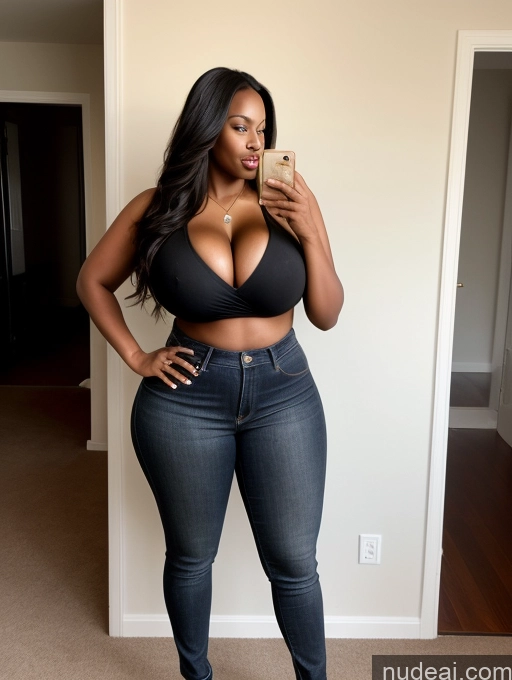 related ai porn images free for Woman One Huge Boobs Perfect Boobs Big Ass Thick Big Hips Long Legs Perfect Body 30s Sexy Face Black Hair Long Hair African High Heels Jeans Polo Cleavage Chubby