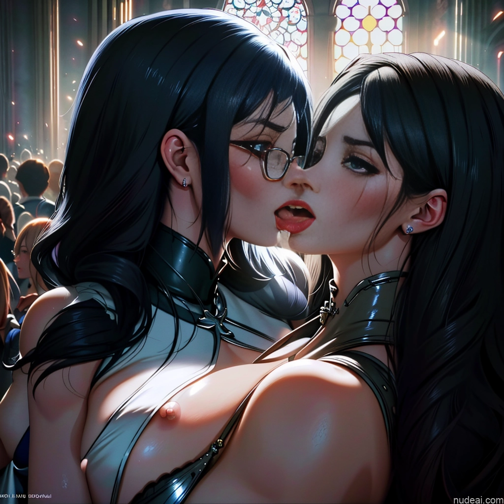 related ai porn images free for Pregnant Billie Eilish Nun Nun Oufit With Breast Curtains (Houshou Marine Style) Church Several 18 20s Serious Shocked Kisses Girl, Woman Two Dark Lighting Detailed Bj_Devil_angel Woman + Man Blowjob Cumshot Woman, Sucking A Cock