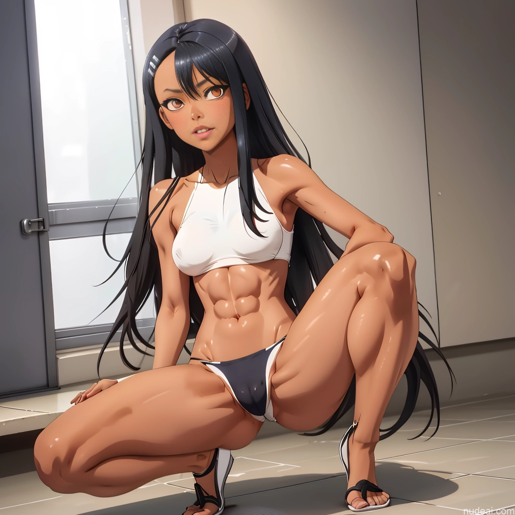 related ai porn images free for Nagatoro Hayase, Hair Ornament, Brown Eyes, Hairclip ,dark Skin, Black Hair Model Perfect Boobs Perfect Body Pubic Hair Nude Squatting T-pose Straddling Spreading Legs Bending Over Peeing Woman