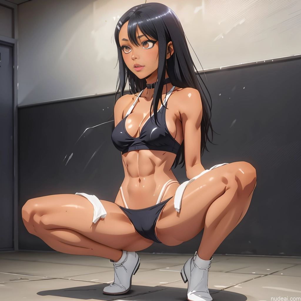 related ai porn images free for Nagatoro Hayase, Hair Ornament, Brown Eyes, Hairclip ,dark Skin, Black Hair Model Perfect Boobs Perfect Body Pubic Hair Nude Squatting T-pose Straddling Spreading Legs Bending Over Peeing Woman